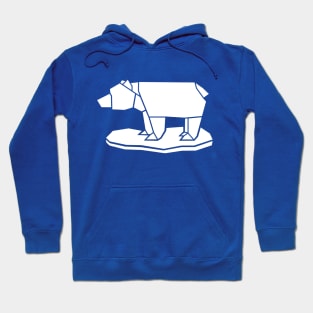 Polar Bear Origami Hoodie